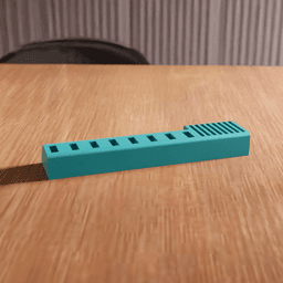 Modular SD Card Holder Memory Organizer 3d model