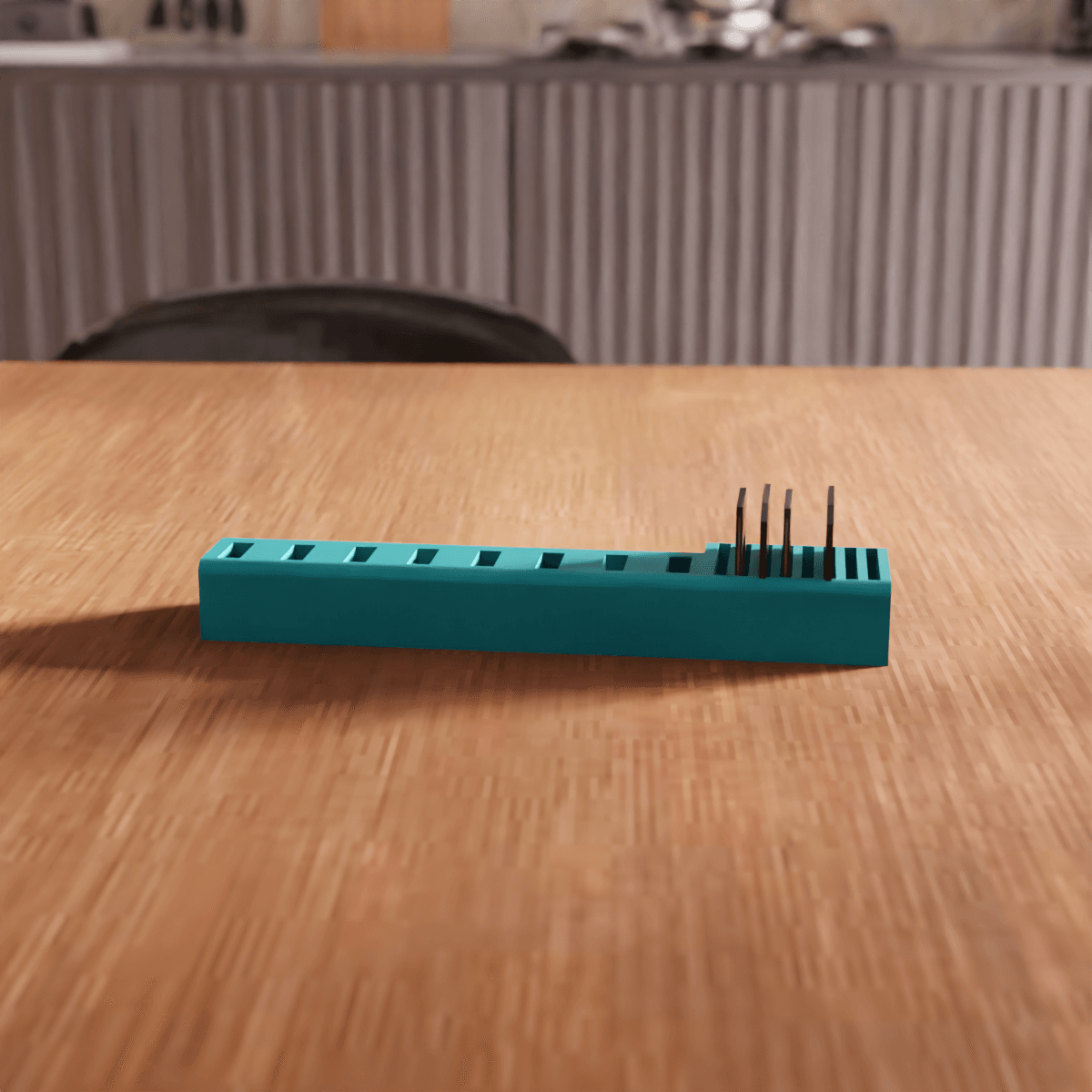 Modular SD Card Holder Memory Organizer 3d model