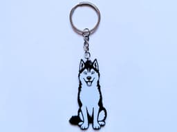 Dog keychain 24 3d model