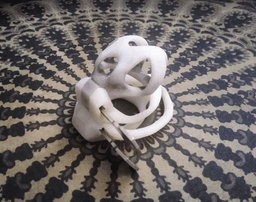 Double Lock Chastity Cage 3d model