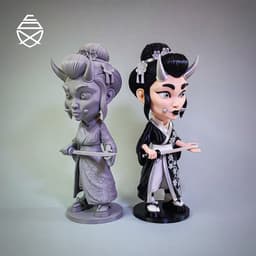 Hannya Chibi 3d model