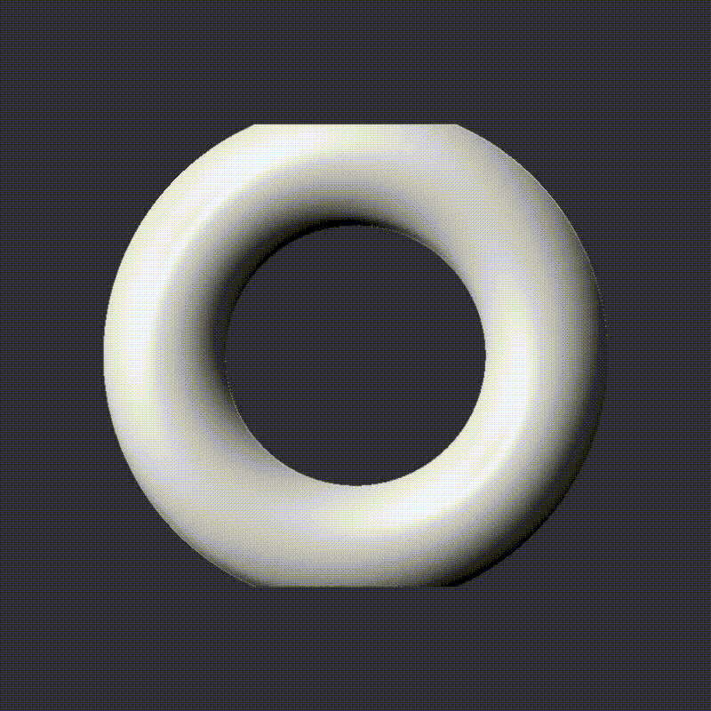 Ring Vase 3d model