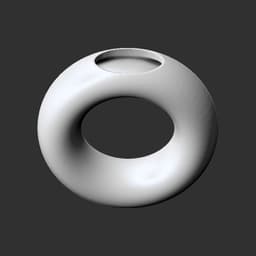 Ring Vase 3d model