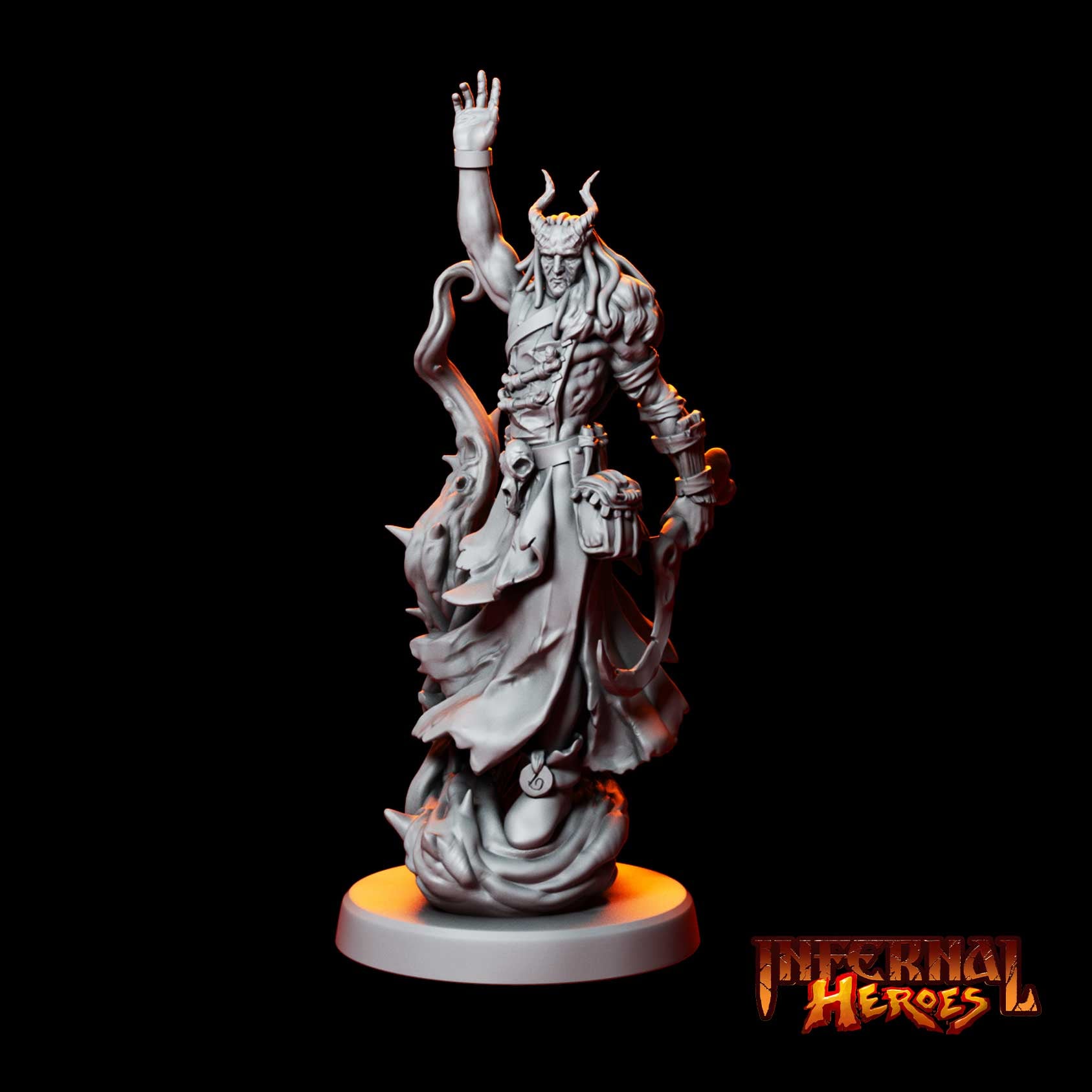 Tarnell Swiftthorn - Tiefling Druid 3d model