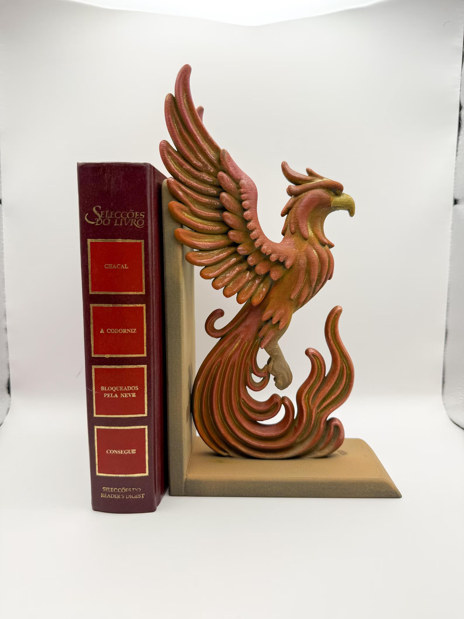 Phoenix Bookends 3d model