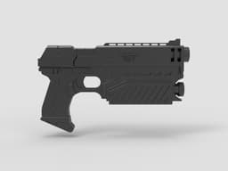 Dredd Lawgiver 3d model