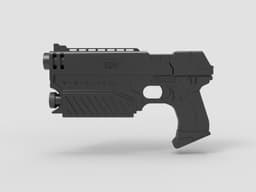 Dredd Lawgiver 3d model