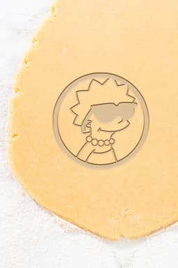 Simpsons Cookie Cutter, Biscuit Cutter 3d model