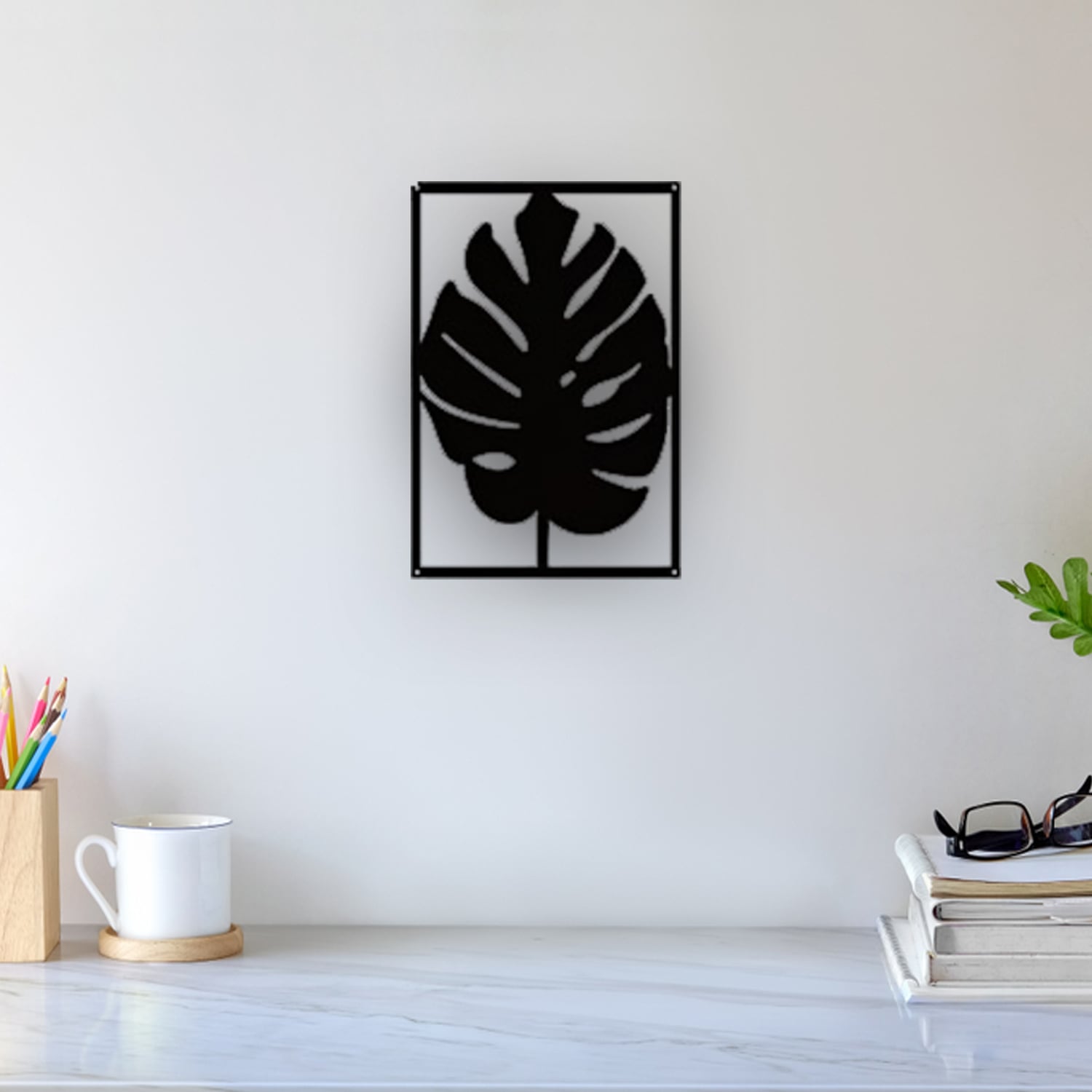 Leaf Wall Art 3d model