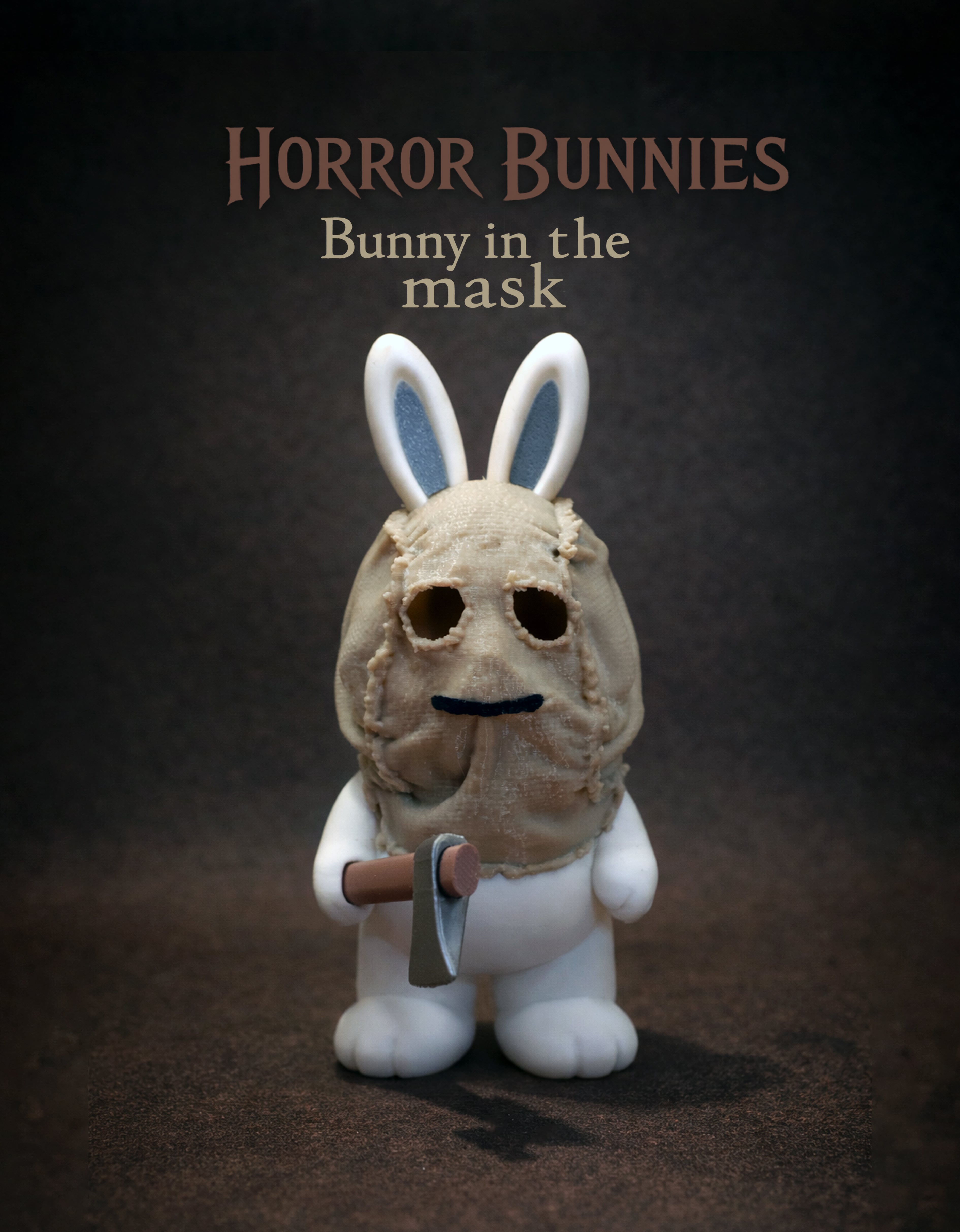 Horror Bunnies - The Bunny In The Mask 3d model