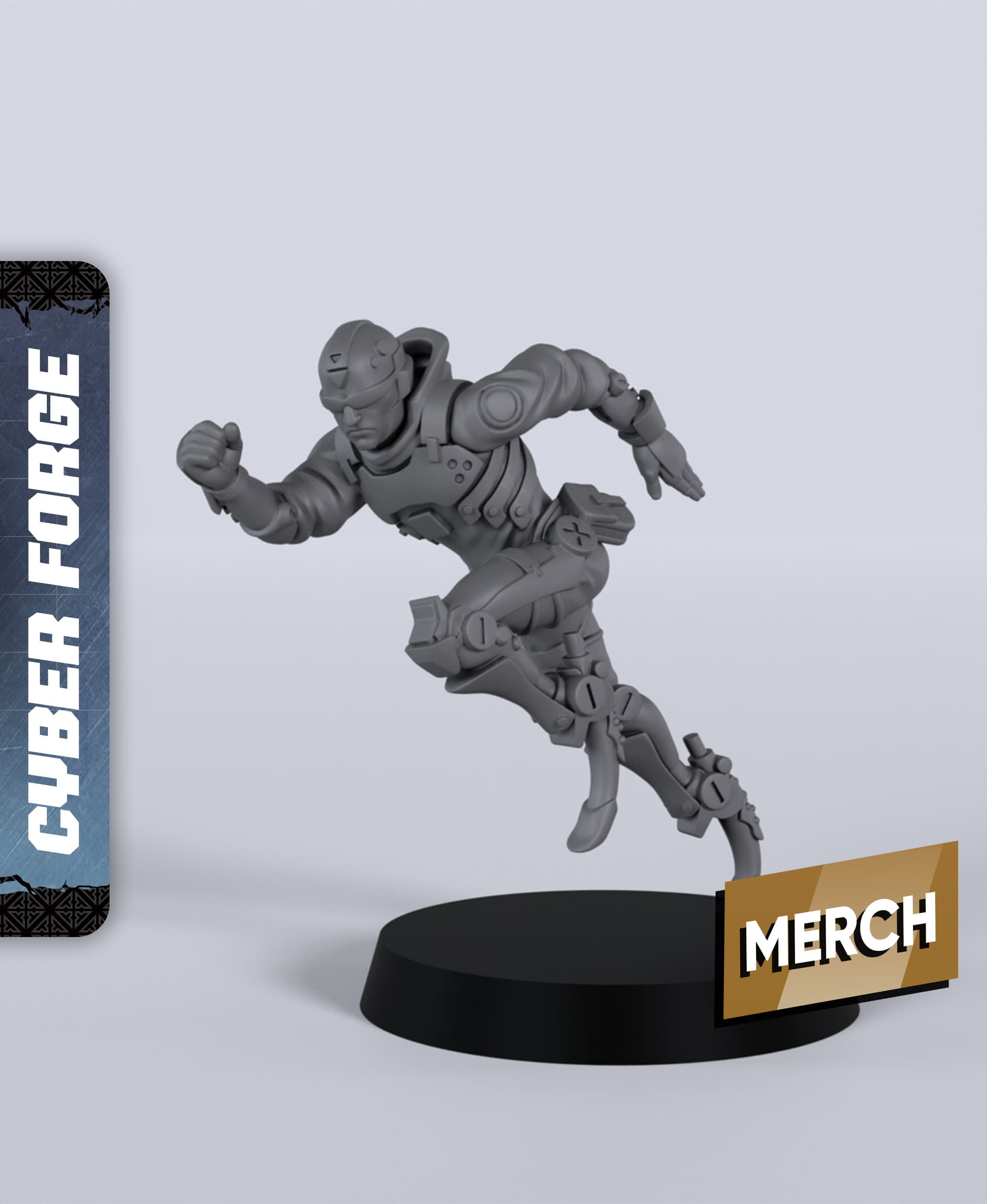Slowmo - With Free Cyberpunk - Sci-Fi Gift Ideas for RPG and Wargamers 3d model