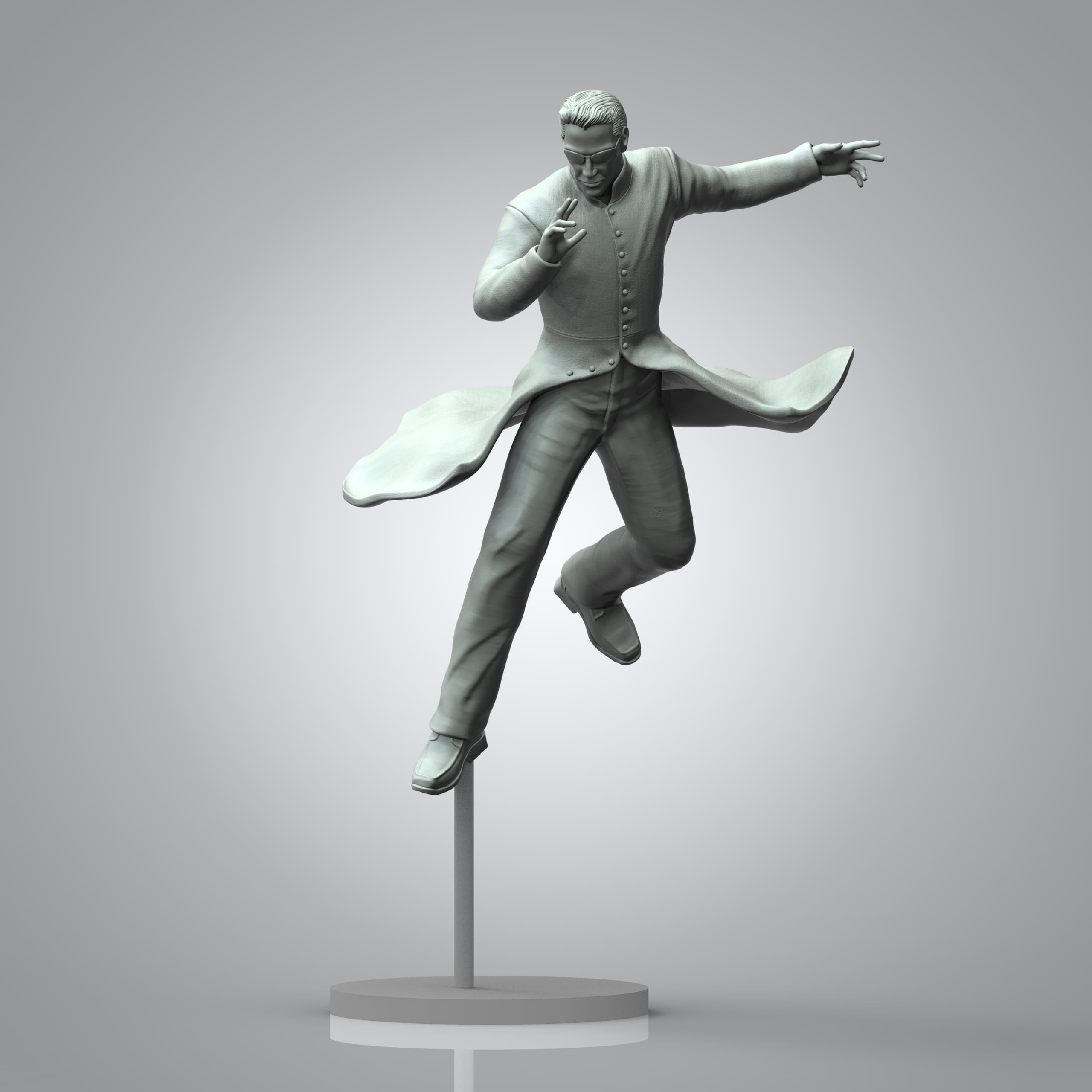 Neo - The Matrix 3d model