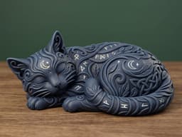 Sleeping Cat Series #2 3d model