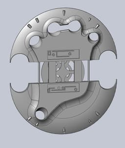 Predator Smart Disk Weapon 3d model