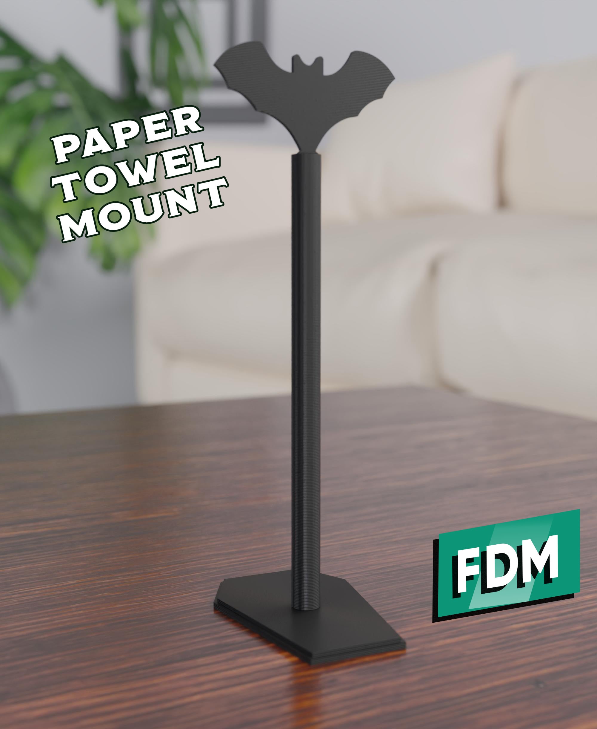 Halloween - Paper Towel Holder 3d model