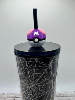 Master Ball Straw Topper 3d model