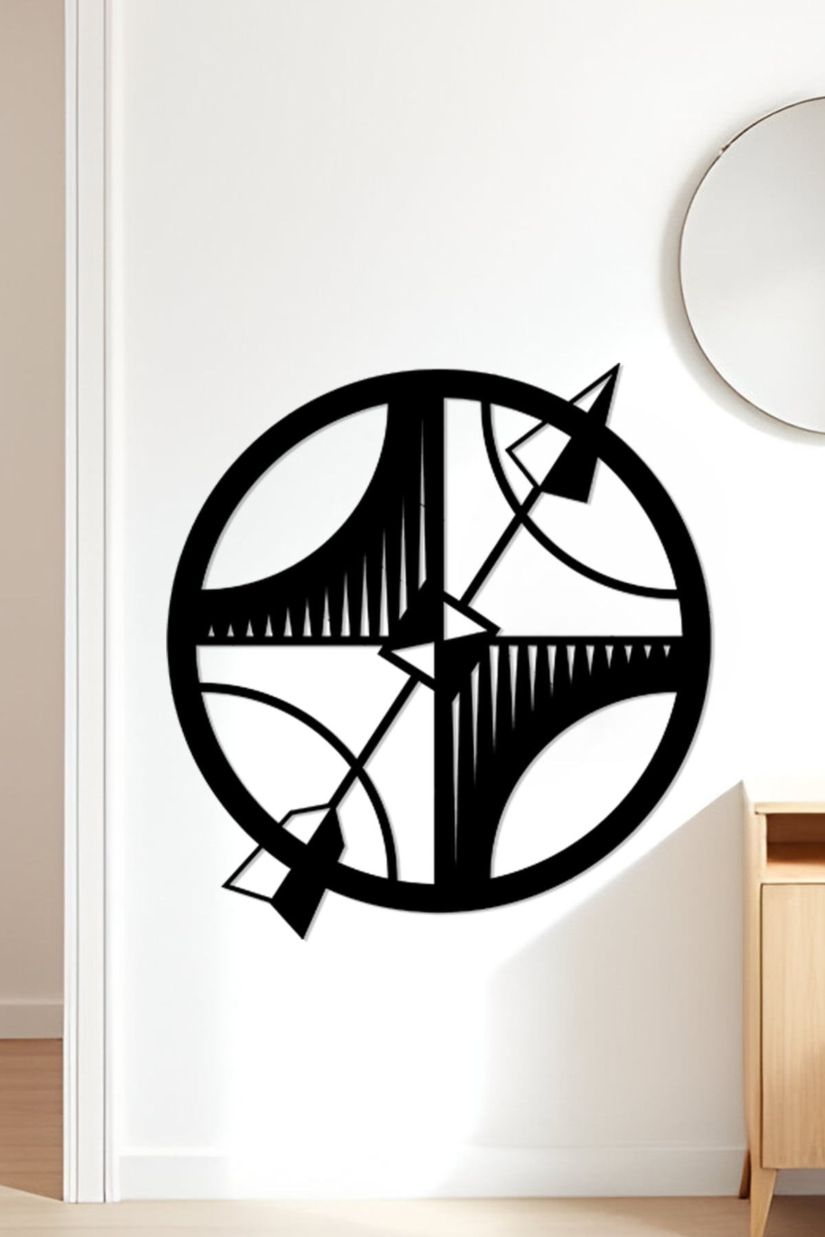 Compass Wall Art, Wall Decor, Home Decor 3d model
