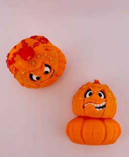 Pumpkin Mini Flexi -Scary 3d model