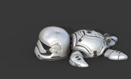 Super Turtle First Order Stormtrooper 3d model