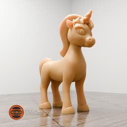 Stylized unicorn 3d model