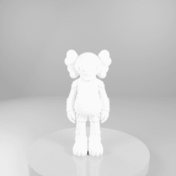 dragon x Kaws 3d model