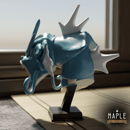 Gyarados Bust-Whisker-1.stl 3d model
