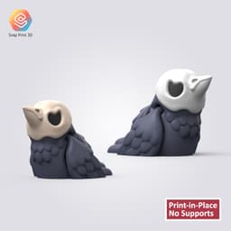 Flexi Halloween Crows 3d model