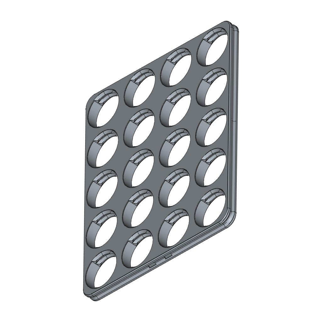 D-LOCK_PANEL.4X5 3d model