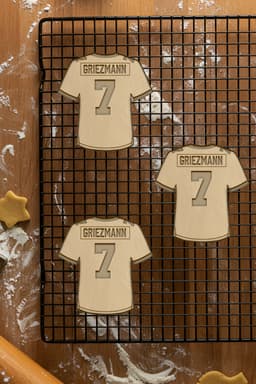 Griezmann Cookie Cutter, Biscuit Cutter 3d model