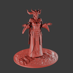 Lilith Demon Woman v2 3d model