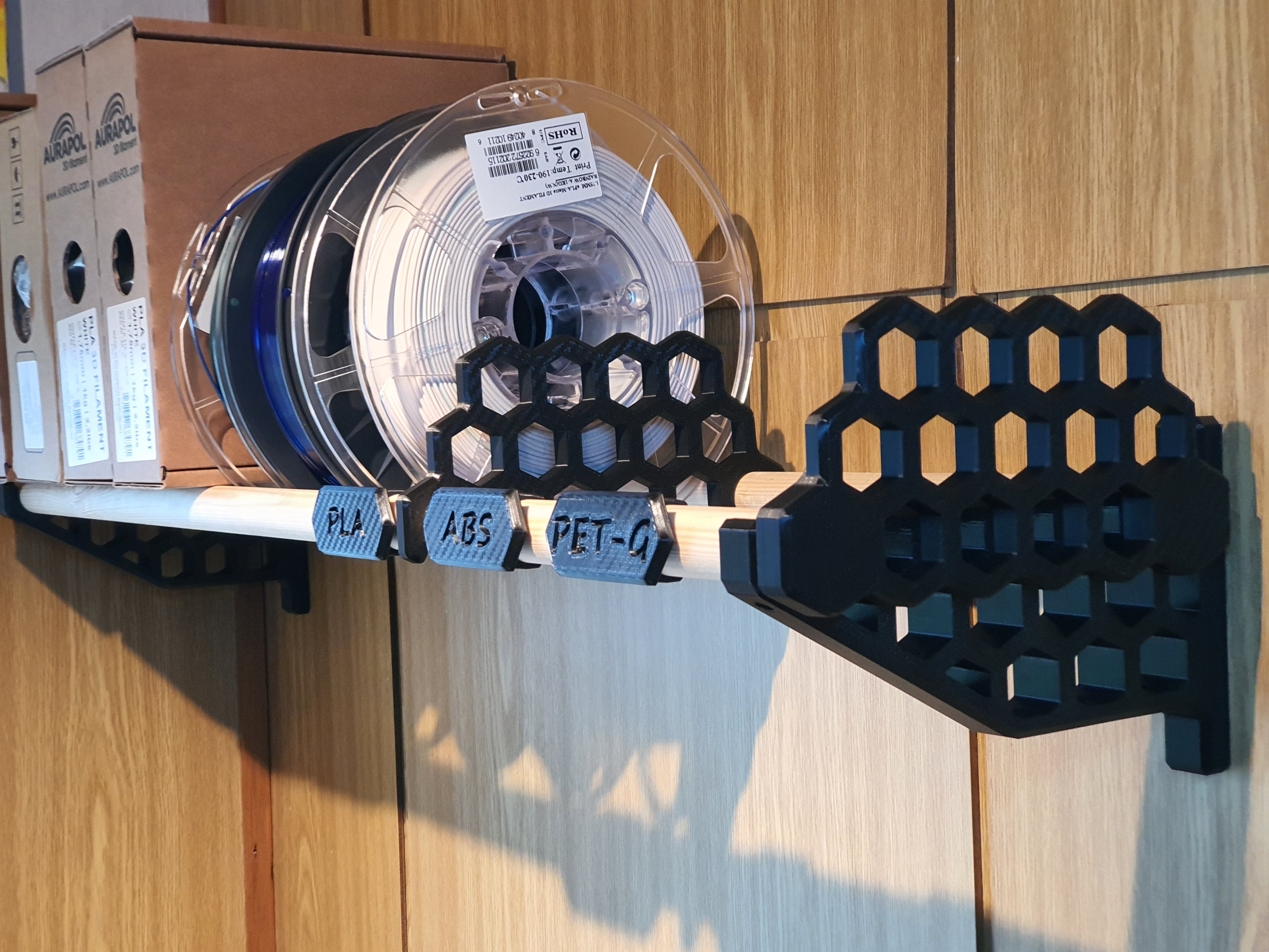 Spool Shelf 1inch 3d model