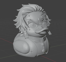 Tanjiro Kamado Duckie 3d model