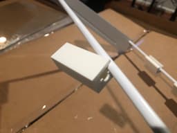 Freezer Glass Shelf Clip 3d model