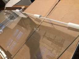 Freezer Glass Shelf Clip 3d model