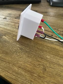 Switched AC Inlet housing 3d model