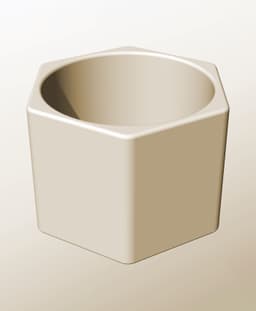 CH96-80 Container modular stackable module for 3d printing makers 3d model