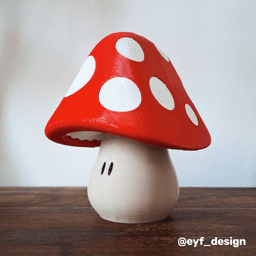 Mushroom Book Holder 3d model