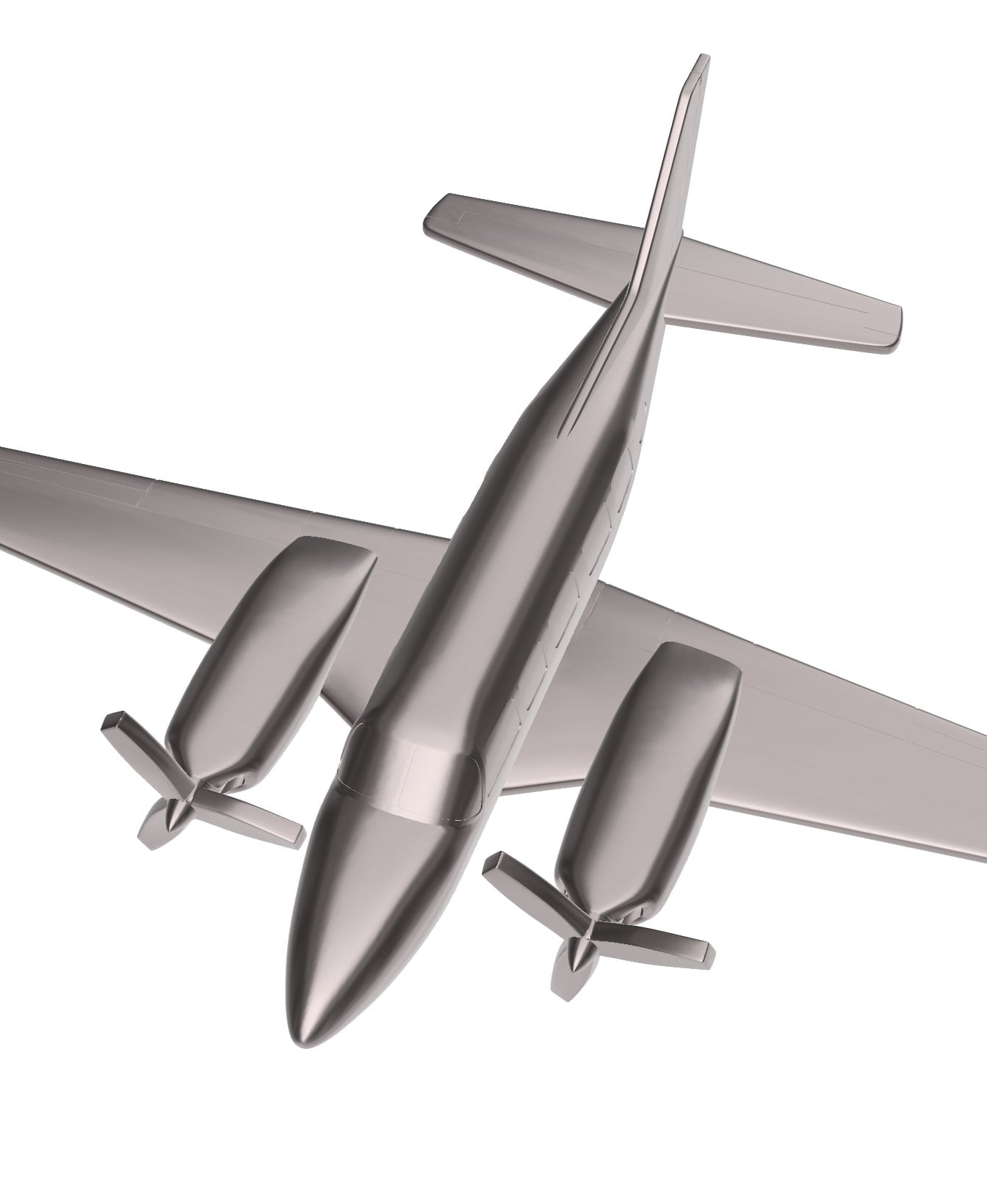 Piper PA-31-350 Navajo Chieftain 3d model
