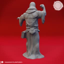 Cultists - Tabletop Miniatures (Pre-Supported) 3d model