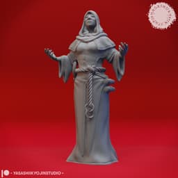 Cultists - Tabletop Miniatures (Pre-Supported) 3d model