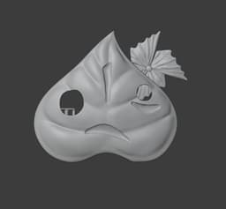 KOROK MASK FROM THE LEGEND OF ZELDA TEARS OF THE KINGDOM 3d model
