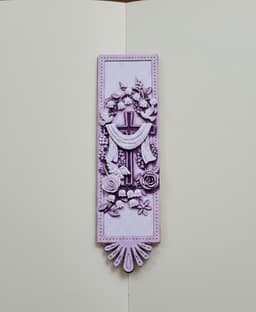 Easter Bookmark 2 - Hueforge - 4 colors 3d model