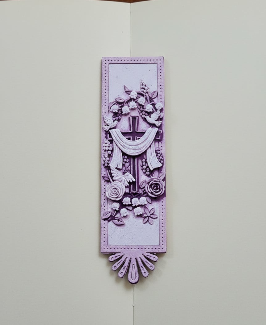 Easter Bookmark 2 - Hueforge - 4 colors 3d model