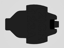 Magpul CR123A Grip Core 3d model