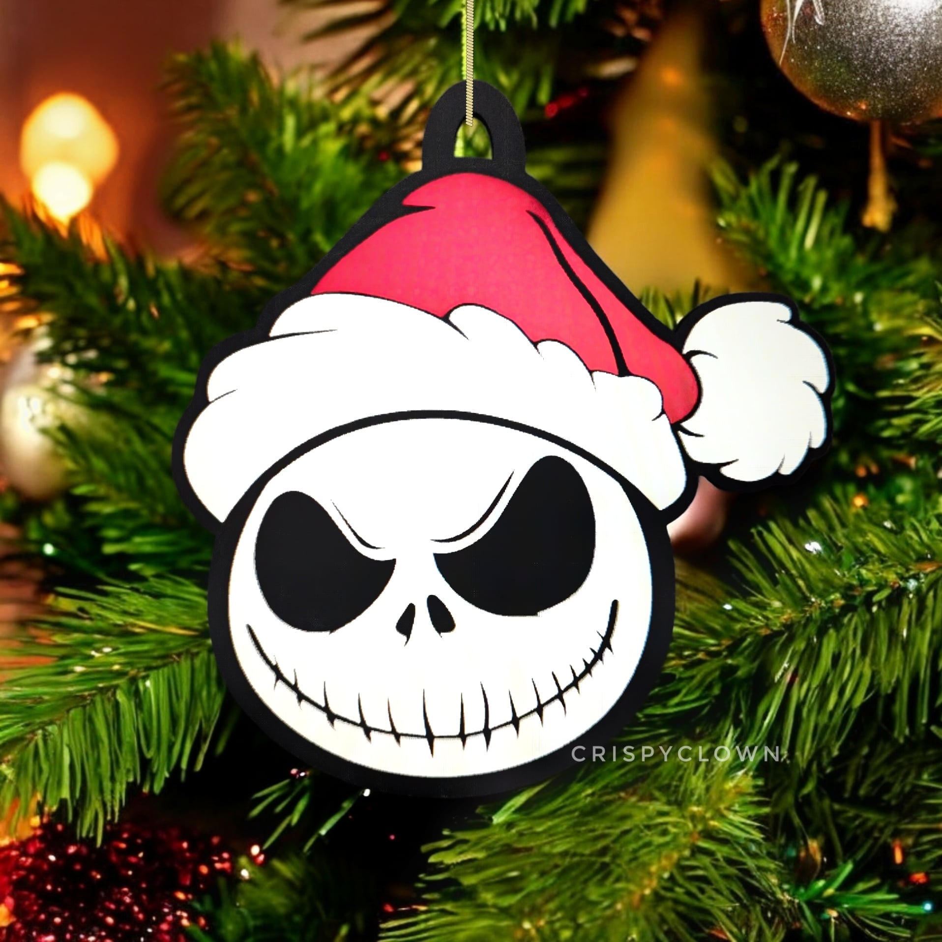 Santa Jack Ornament 3d model
