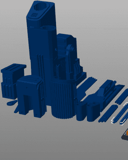 W-48 Blaster - Star Wars 3d model