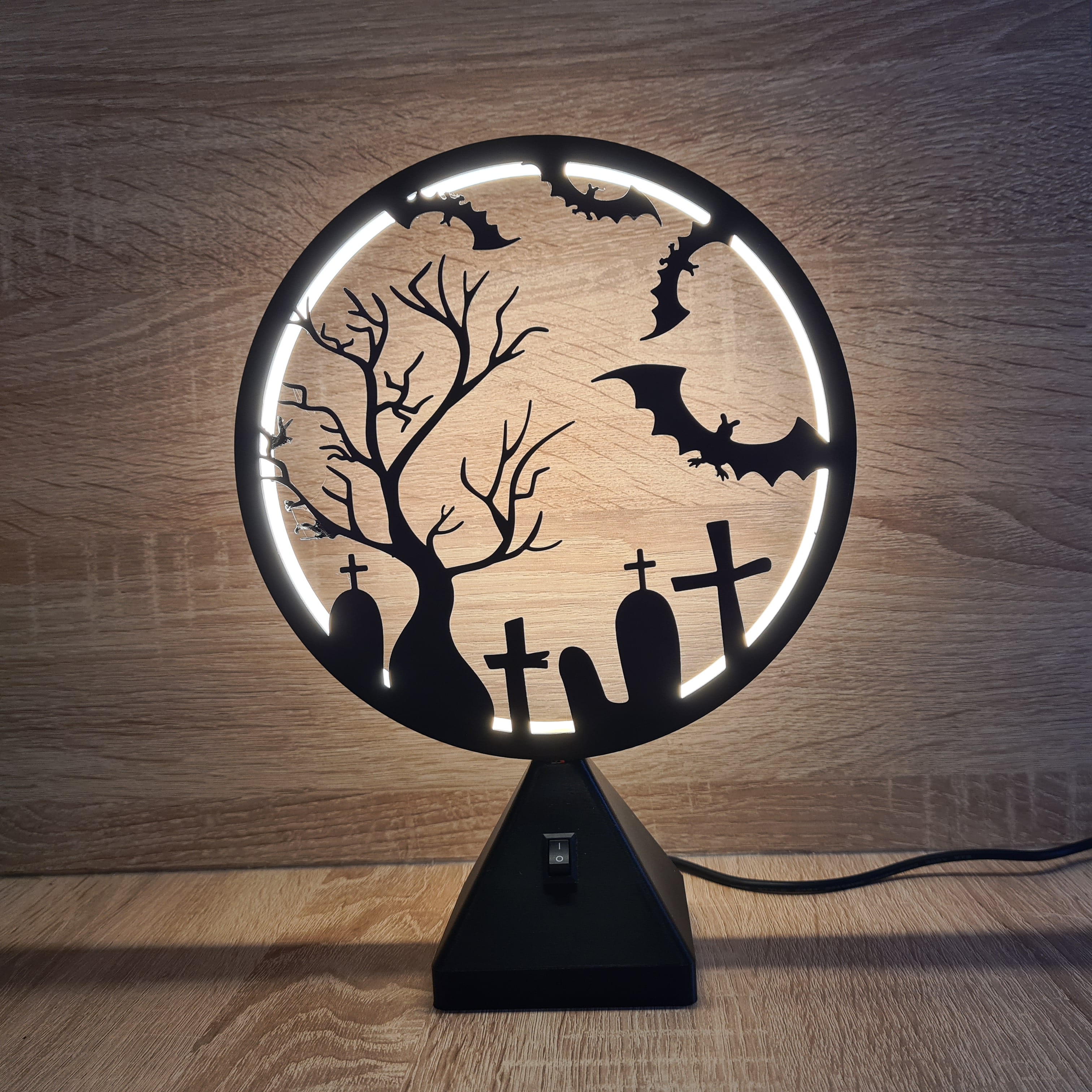 LED Ring Lamp 3d model