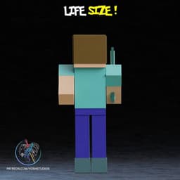 Life-Size Steve 3D Printer File STL 3d model