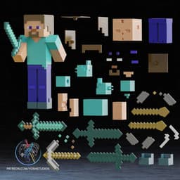 Life-Size Steve 3D Printer File STL 3d model