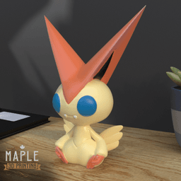 494. Victini - Basic & Ornamental 3d model